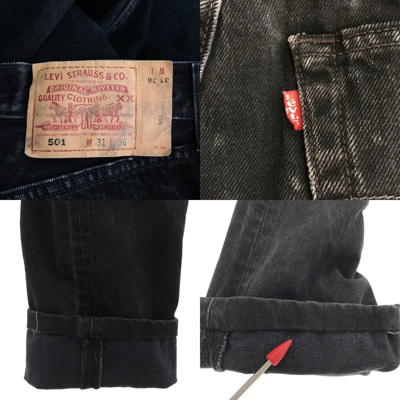 Levi's / リーバイス | 1990s | 501 ボタン裏653 ボタンフライ デニムパンツ | W31 L36 | メンズ