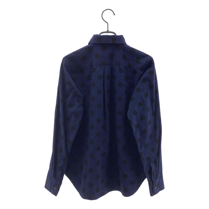BLACK COMME des GARCONS / ブラックコムデギャルソン | 2013 | 染め加工 ドット シャツ ブラウス | XS | レディース