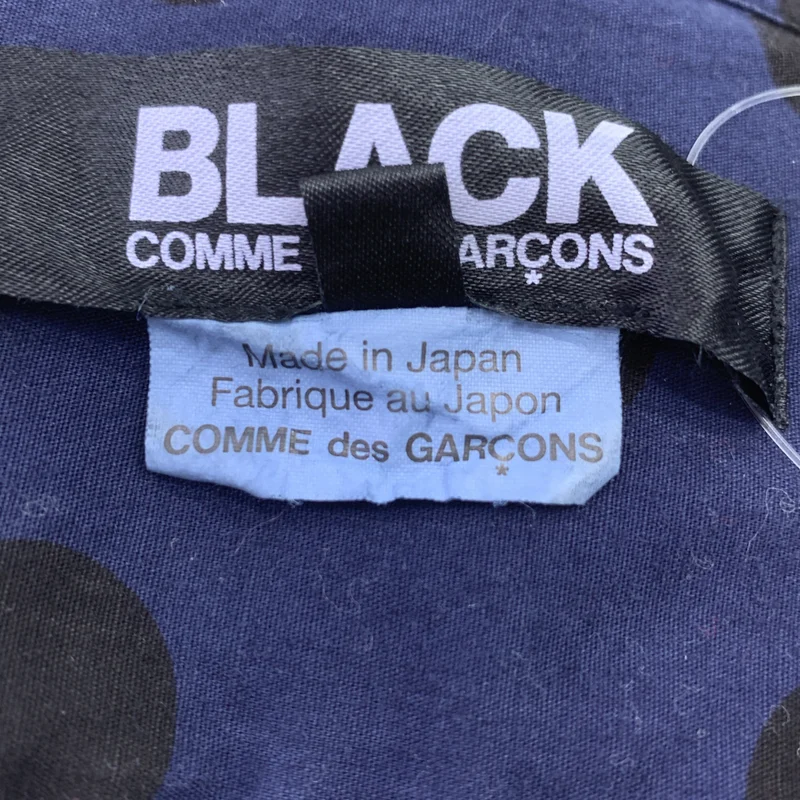 BLACK COMME des GARCONS / ブラックコムデギャルソン | 2013 | 染め加工 ドット シャツ ブラウス | XS | レディース