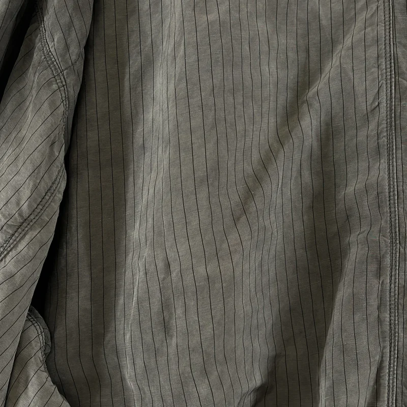 ziggy chen / ジギーチェン | 2026SS | Striped Bomber Jacket / ストライプ オーバーシルエット ボンバー ジャケット ブルゾン | 46 | メンズ