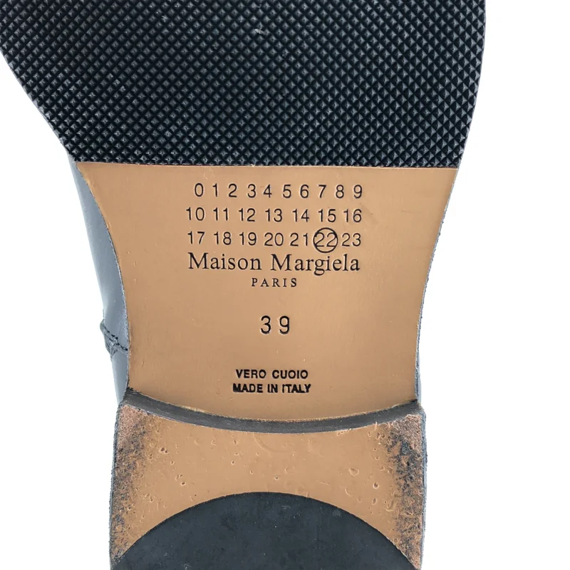 Maison Margiela / メゾンマルジェラ | 2020AW | レザー サイドジップ ブーツ | 39 | レディース