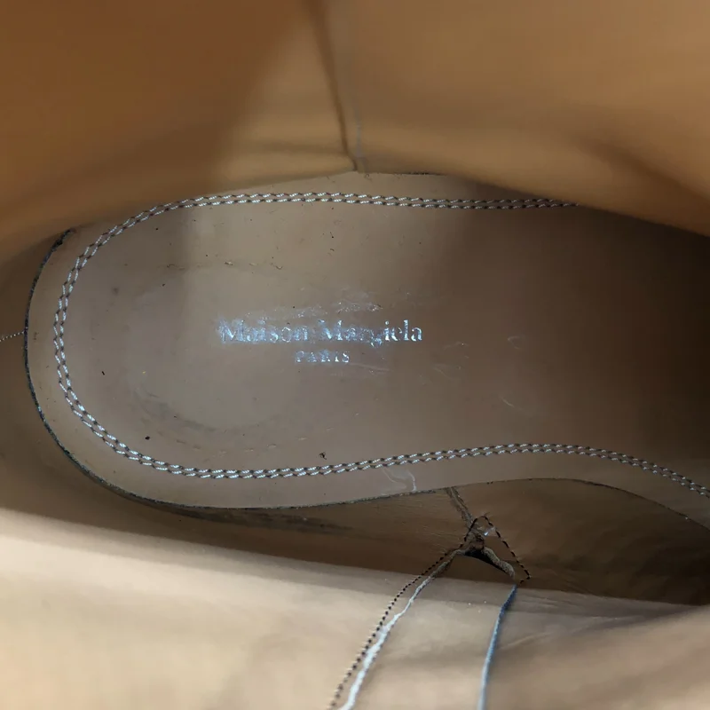 Maison Margiela / メゾンマルジェラ | 2020AW | レザー サイドジップ ブーツ | 39 | レディース