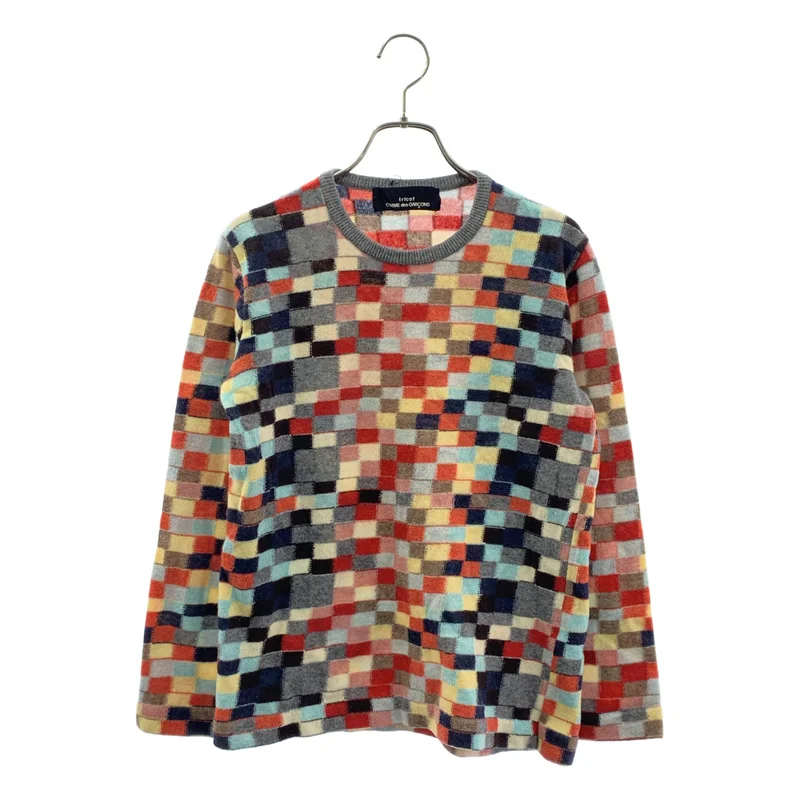 tricot COMME des GARCONS / トリココムデギャルソン | 2000AW | ウール 総柄 ニット セーター |