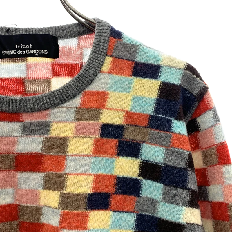tricot COMME des GARCONS / トリココムデギャルソン | 2000AW | ウール 総柄 ニット セーター |