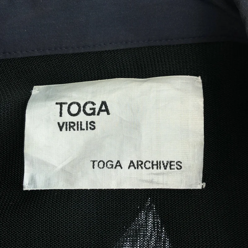 TOGA VIRILIS  / トーガビリリース | メッシュ ドッキング ジャケット | 46 | メンズ