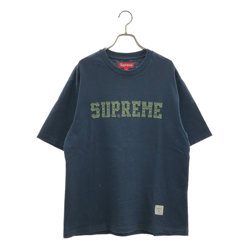 SUPREME / シュプリーム | 2024AW | Twill Applique S/S Top ロゴ Tシャツ | S | メンズ