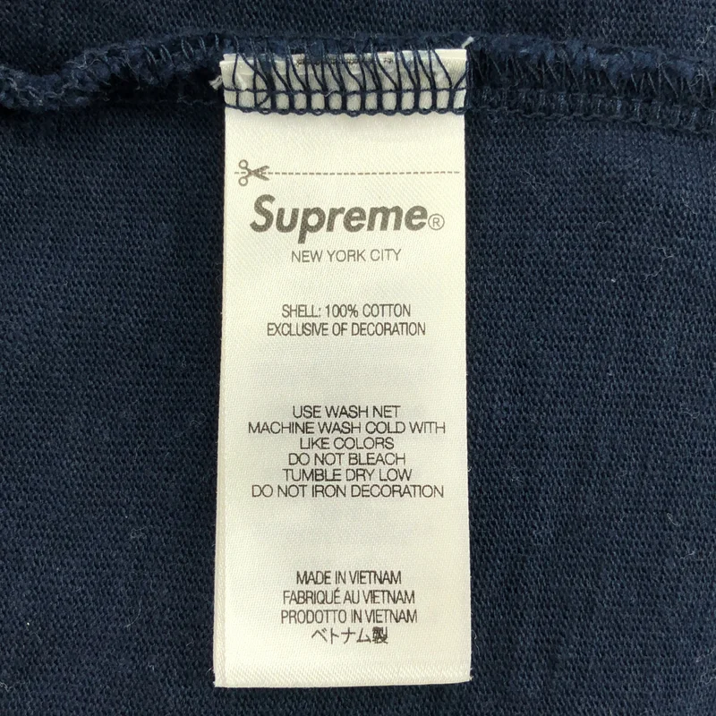 SUPREME / シュプリーム | 2024AW | Twill Applique S/S Top ロゴ Tシャツ | S | メンズ