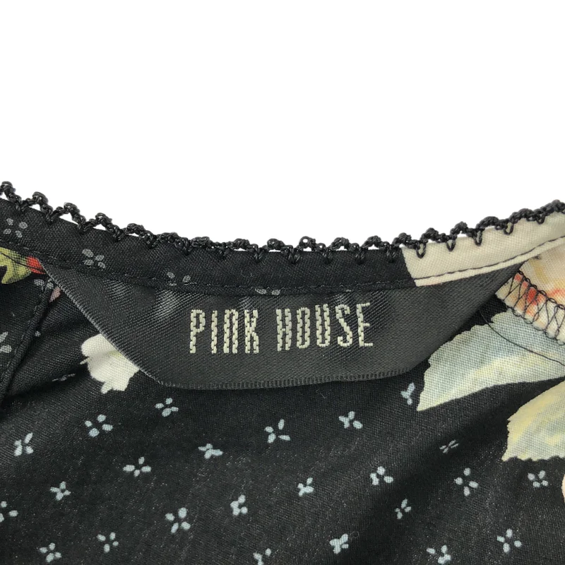 PINK HOUSE / ピンクハウス | コットン ベリーローズ 総柄 フリルワンピース |
