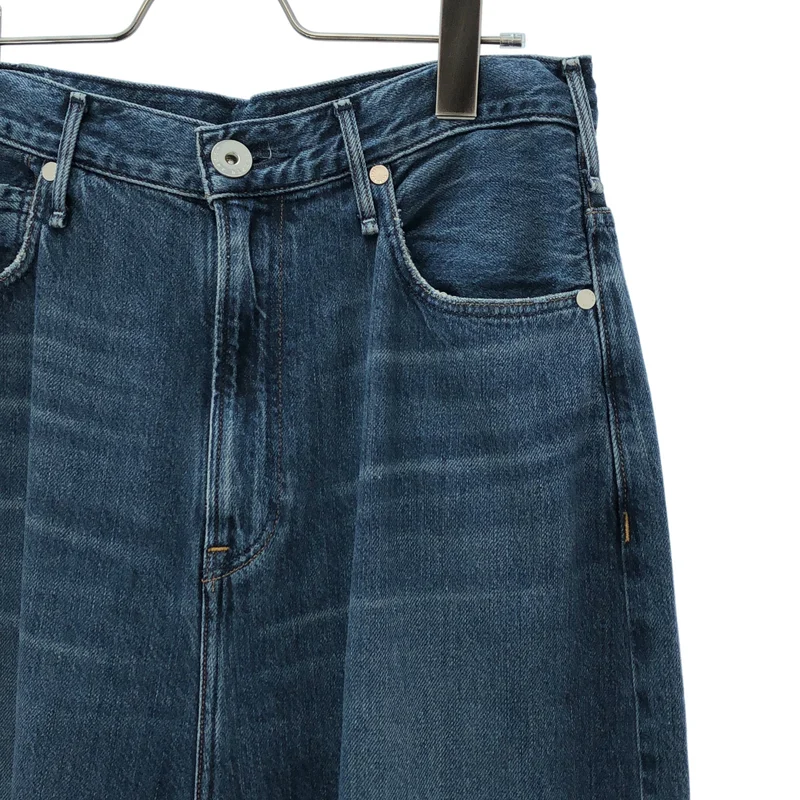 upper hights / アッパーハイツ | THE LINA デニム ワイドパンツ L85314702FWT | 25 | レディース