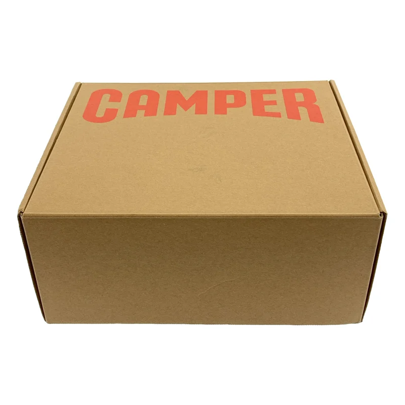 CAMPER / カンペール | レザー サイドジップ レースアップ ショート ブーツ | 37 | レディース