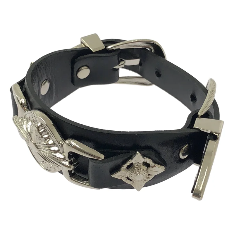 TOGA / トーガ | 2026SS | DOUBLE BUCKLE CONCHO BANGLE ダブルバックル コンチョ バングル |
