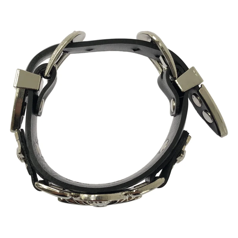 TOGA / トーガ | 2026SS | DOUBLE BUCKLE CONCHO BANGLE ダブルバックル コンチョ バングル |