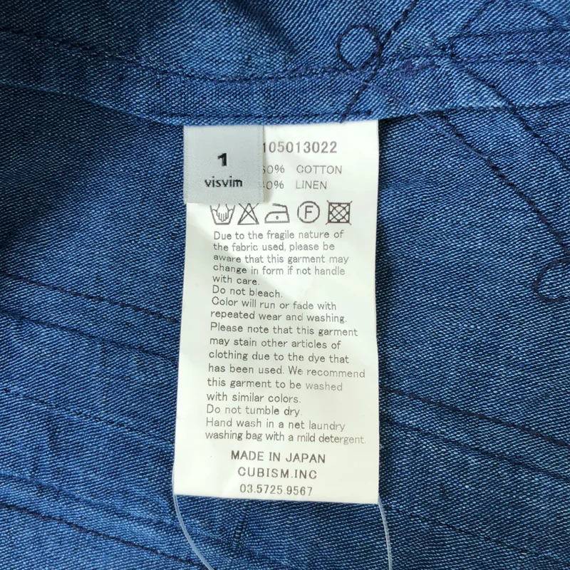 visvim / ビズビム | WHITE OWL CHAMBRAY (LUXSIC) BLUE-2 /  ホワイトオウルシャンブレーシャツ | 1 | メンズ