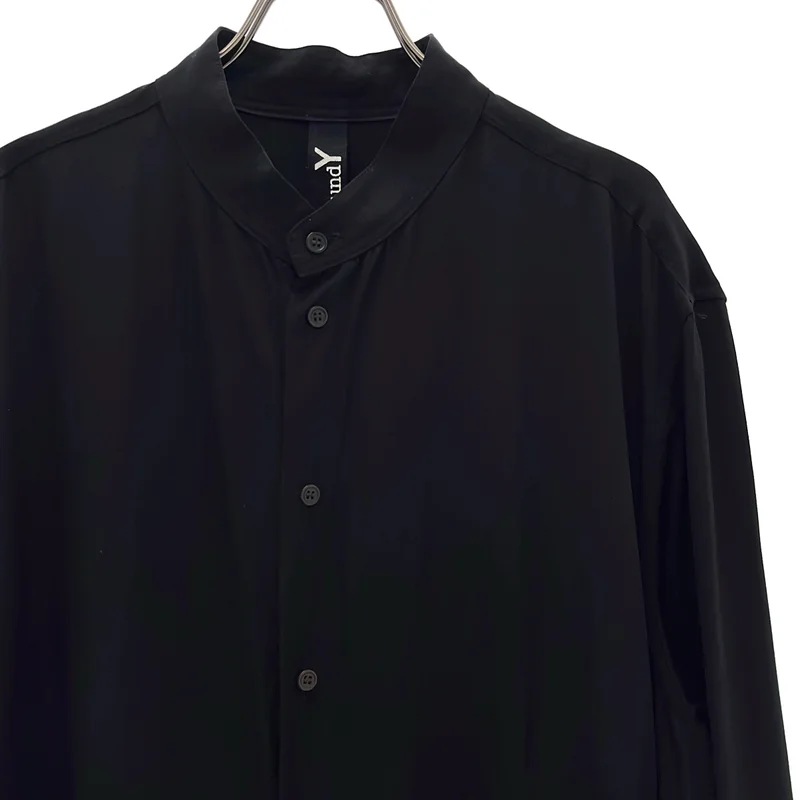 Ground Y / グラウンドワイ | Front left twist Long shirt シャツ ワンピース | 3 | レディース