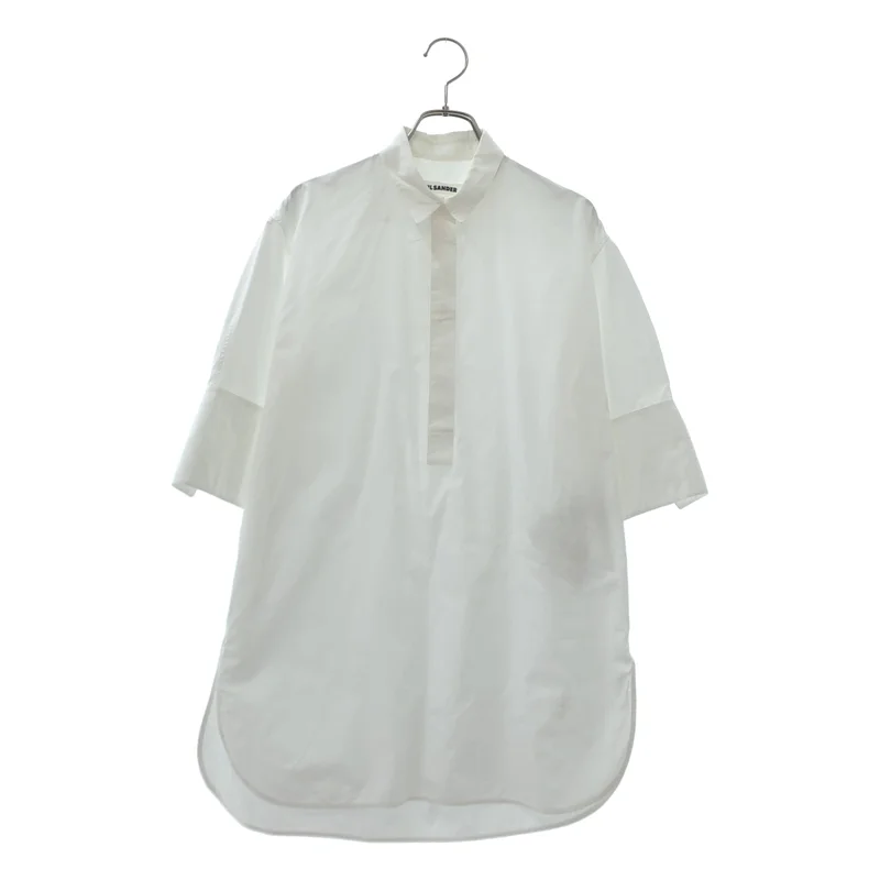 JIL SANDER / ジルサンダー | FRIDAY SHIRT プルオーバー 半袖シャツ | 32 | レディース