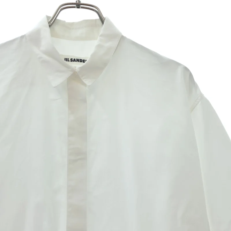 JIL SANDER / ジルサンダー | FRIDAY SHIRT プルオーバー 半袖シャツ | 32 | レディース