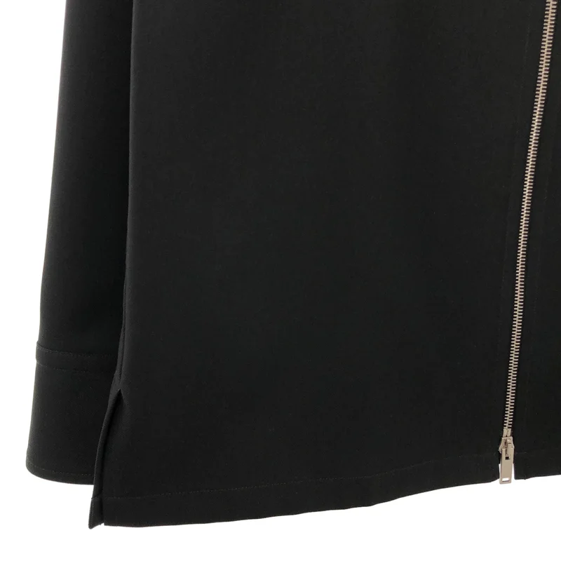 JIL SANDER / ジルサンダー | 2024SS | SHIRT 50 リサイクルポリエステルギャバジン ジップアップ シャツジャケット | 38 | メンズ