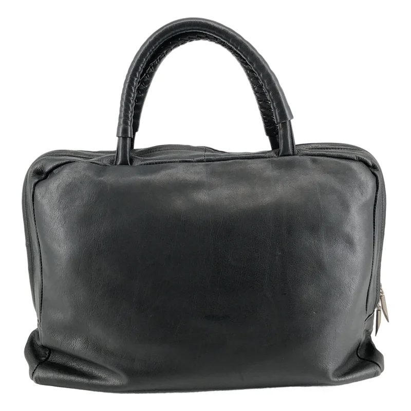 ALEXANDER MCQUEEN / アレキサンダーマックイーン | 1990s | レザー ステッチ ハンドバッグ |