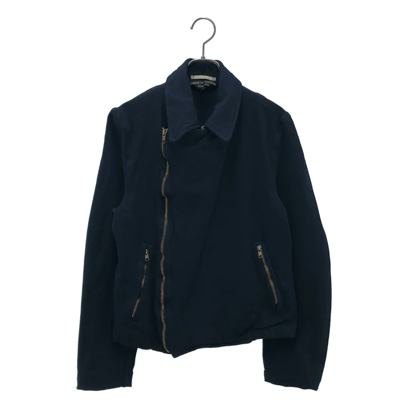 COMME des GARCONS HOMME PLUS / コムデギャルソンオムプリュス | 2007SS | 特殊加工 ポリエステル ジップ ジャケット | S | メンズ
