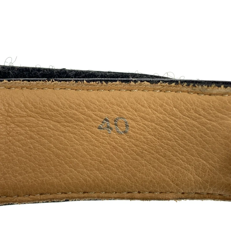 ISSEY MIYAKE / イッセイミヤケ | × UNITED NUDE / ユナイテッドヌード レザー ストラップ プラットフォーム シューズ | 40 | レディース