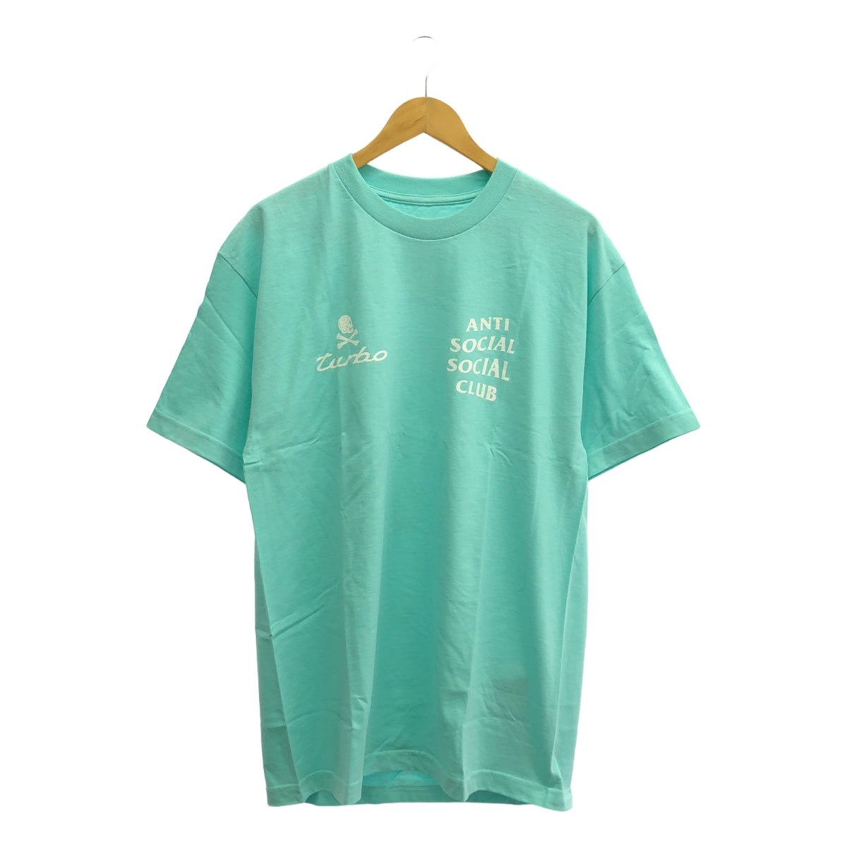 美品 45R シルク umii 小紋バンダナ T-SHIRT バンダナTシャツ Bandana 