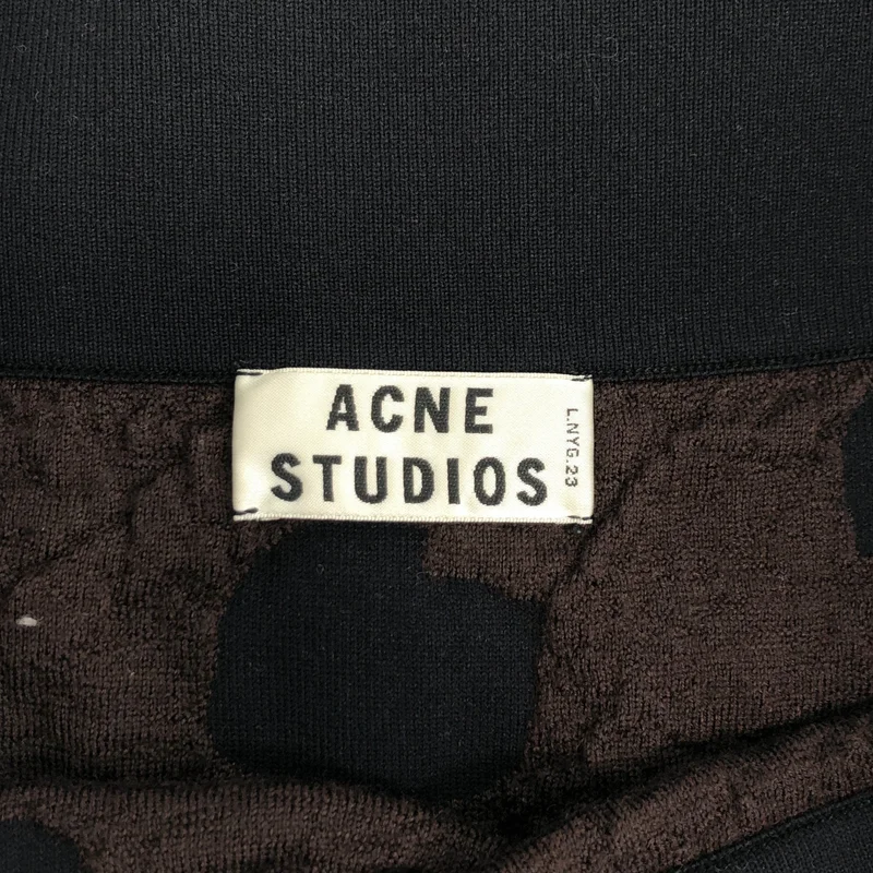 Acne Studios / アクネストゥディオズ | DEB PAW13 ウール混 ドット ニットスカート | M | レディース