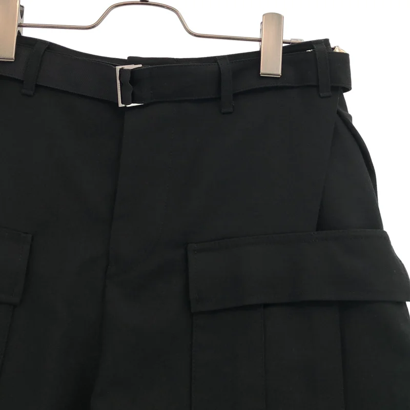 sacai / サカイ | 2025SS | × WTAPS / Cotton Back Satin Skirt / コットン バックサテン スカート | 2 | レディース