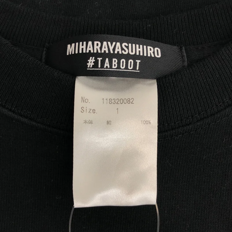 MIHARA YASUHIRO / ミハラヤスヒロ | TABOOT コットン クルーネック カットソー | 1 | メンズ