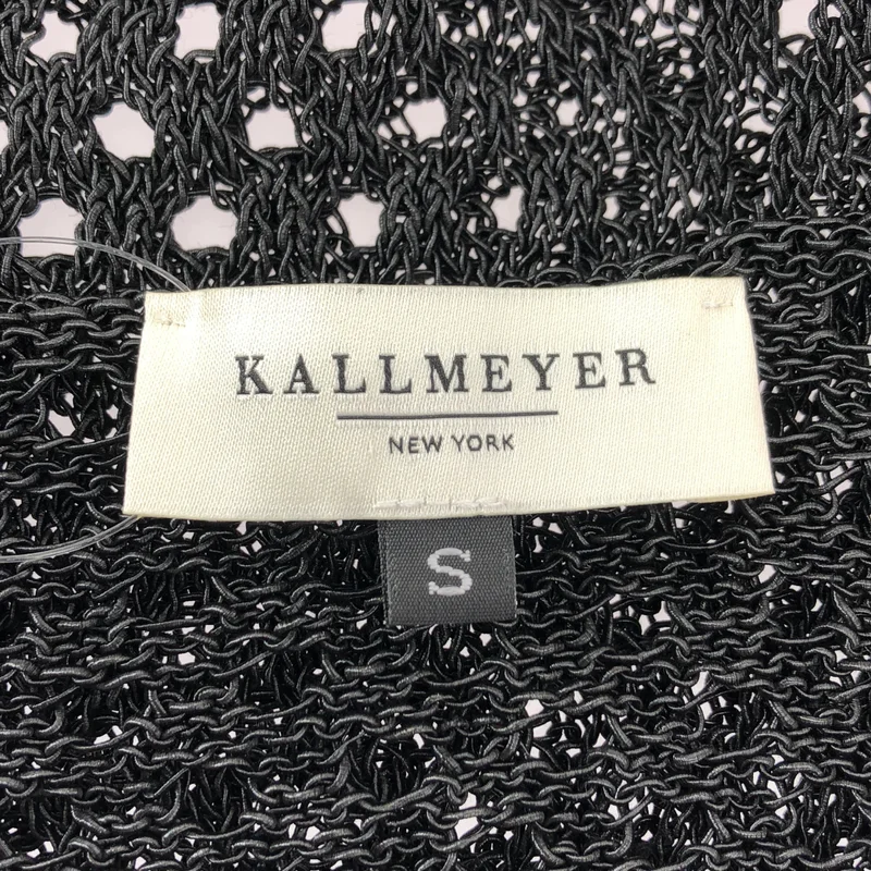KALLMEYER / カルメイヤー | メッシュ ニット ノースリーブ トップス | S | レディース