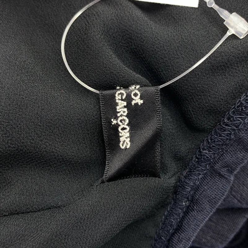 tricot COMME des GARCONS / トリココムデギャルソン | 2008AW | ウール シアー 切替 クルーネック カーディガン |