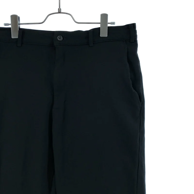 BLACK COMME des GARCONS / ブラックコムデギャルソン | 2018AW | ポリエステル縮絨 テーパードパンツ | L | メンズ