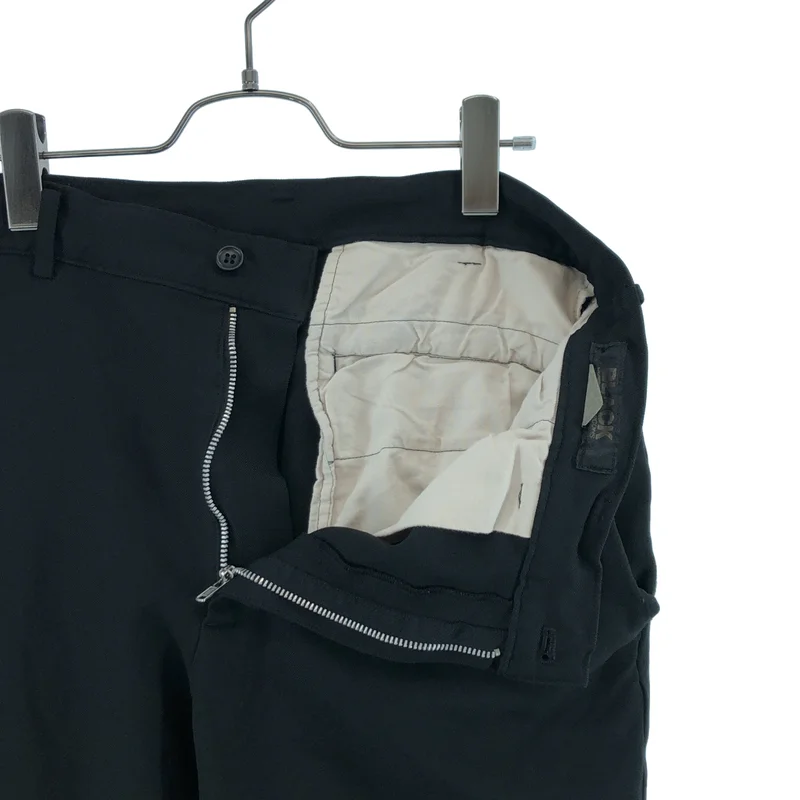BLACK COMME des GARCONS / ブラックコムデギャルソン | 2018AW | ポリエステル縮絨 テーパードパンツ | L | メンズ