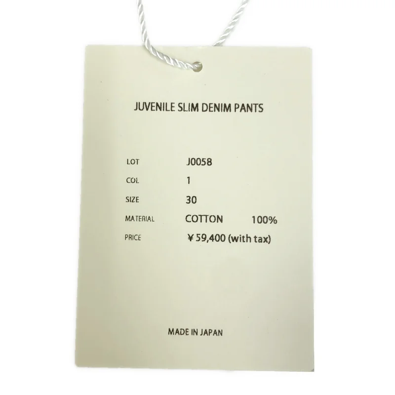 KOOKY ZOO / クーキー ズー | JUVENILE SLIM DENIM PANTS デニムパンツ | 30 | メンズ