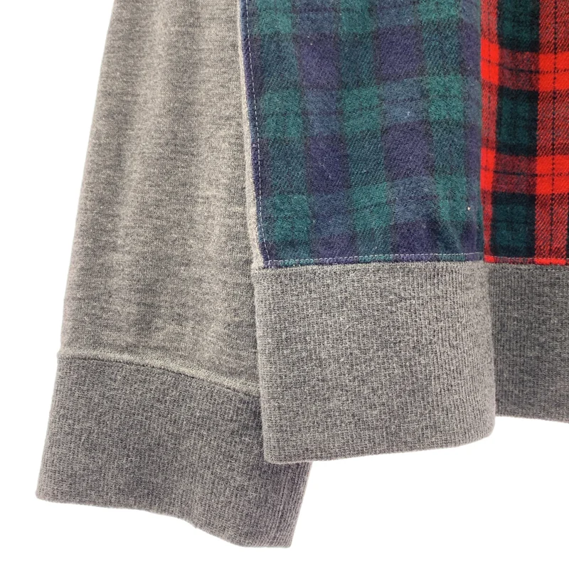 COMME des GARCONS HOMME / コムデギャルソンオム | 2011AW | タータンチェック パッチワーク カーディガン | S | メンズ