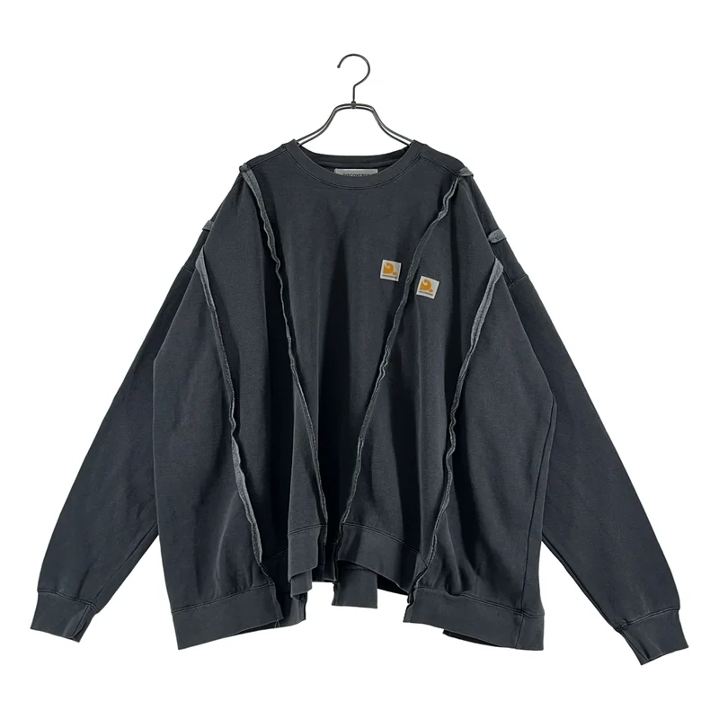 DISCOVERED / ディスカバード | Wide Champ Sweat 再構築 オーバーサイズ スウェット | 1 | メンズ