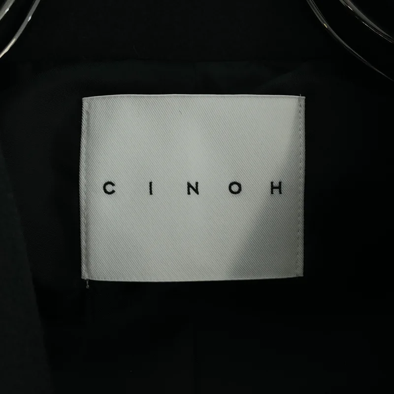 CINOH / チノ | ボンディング メルトン チェスター コート | 38 | レディース