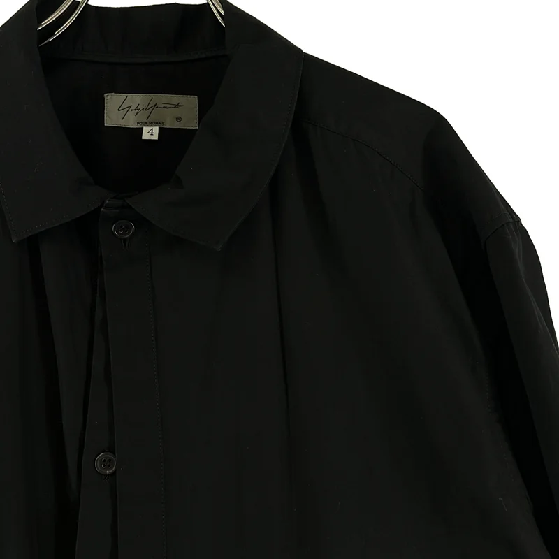 YOHJI YAMAMOTO POUR HOMME / ヨウジヤマモトプールオム | 2018SS | コットン レイヤードシャツ | 4 | メンズ