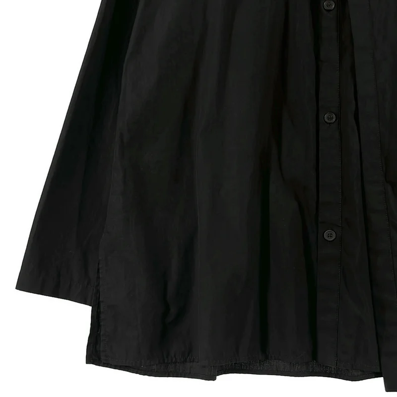 YOHJI YAMAMOTO POUR HOMME / ヨウジヤマモトプールオム | 2018SS | コットン レイヤードシャツ | 4 | メンズ