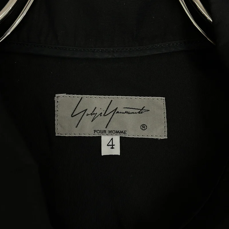 YOHJI YAMAMOTO POUR HOMME / ヨウジヤマモトプールオム | 2018SS | コットン レイヤードシャツ | 4 | メンズ