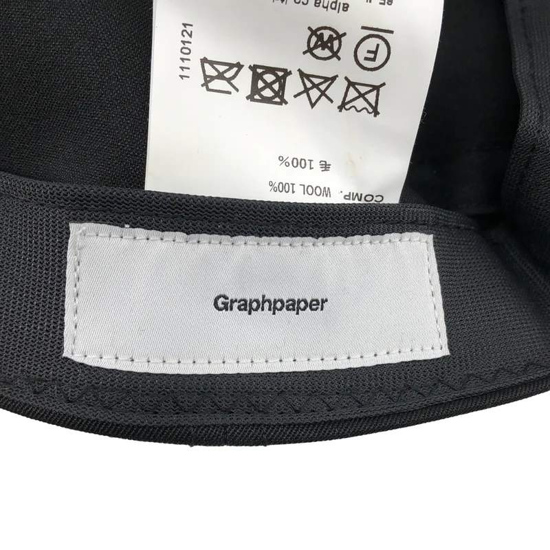 Graphpaper / グラフペーパー | 2024AW | Scale Off Wool 6 Panel Cap / スケイルオブウール 6パネルキャップ |
