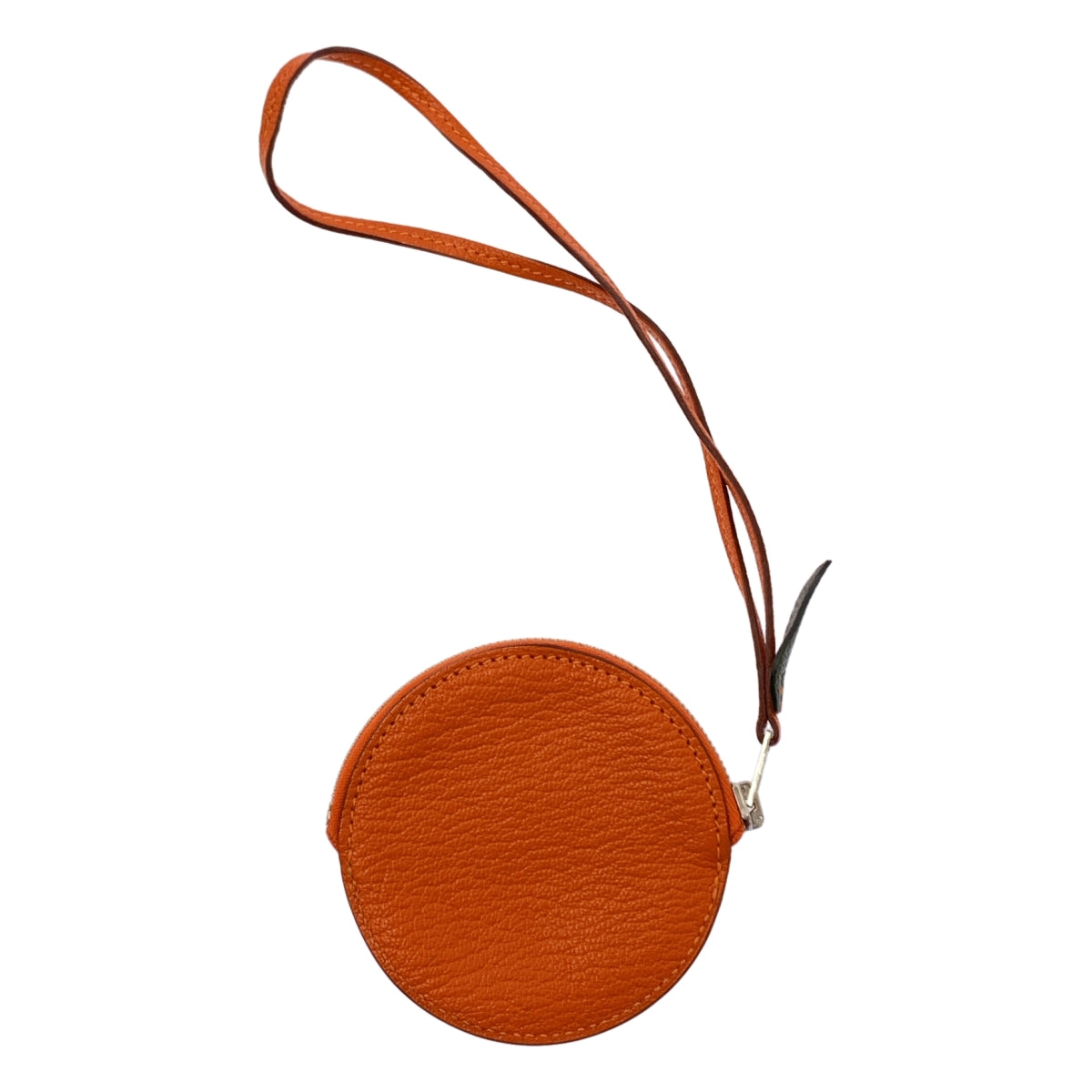 【美品】  HERMES / エルメス | トゥッティ フルッティ ポルトモネ オレンジ ケース 財布 | オレンジ/グリーン | レディース 美品】 HERMES / エルメス | トゥッティ フルッティ ポルトモネ
