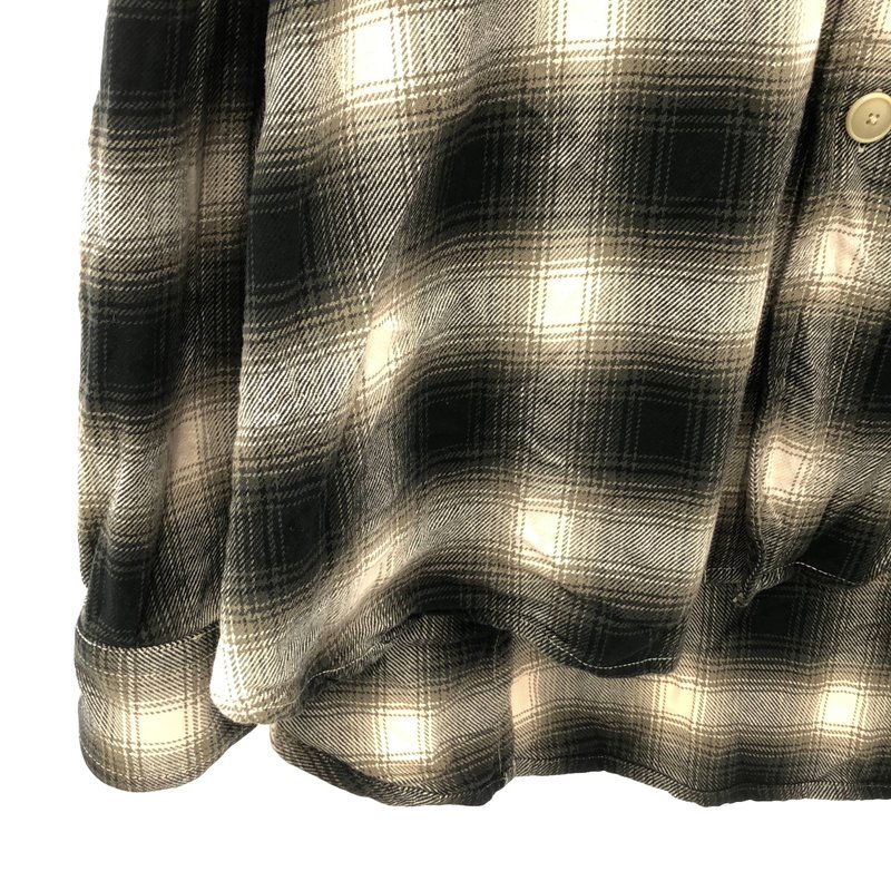 Maison MIHARA YASUHIRO / メゾンミハラヤスヒロ | 2024SS | Super Big Check Long-sleeve Shirt スーパービッグ チェックシャツ A12SH072 | 48 | メンズ
