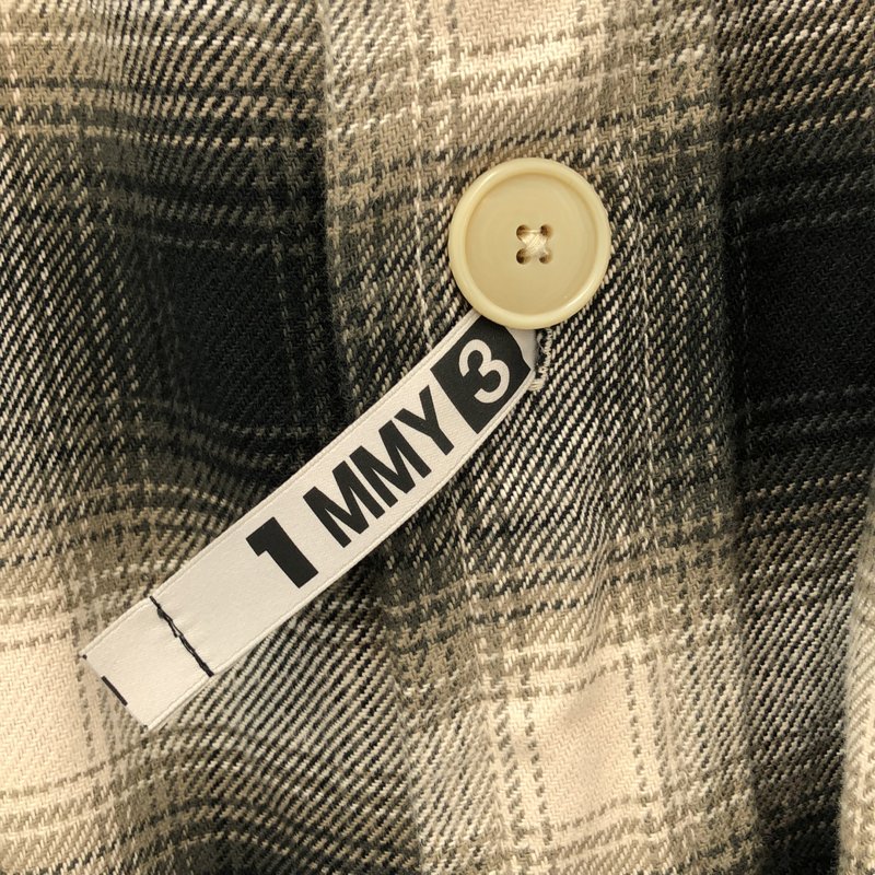 Maison MIHARA YASUHIRO / メゾンミハラヤスヒロ | 2024SS | Super Big Check Long-sleeve Shirt スーパービッグ チェックシャツ A12SH072 | 48 | メンズ
