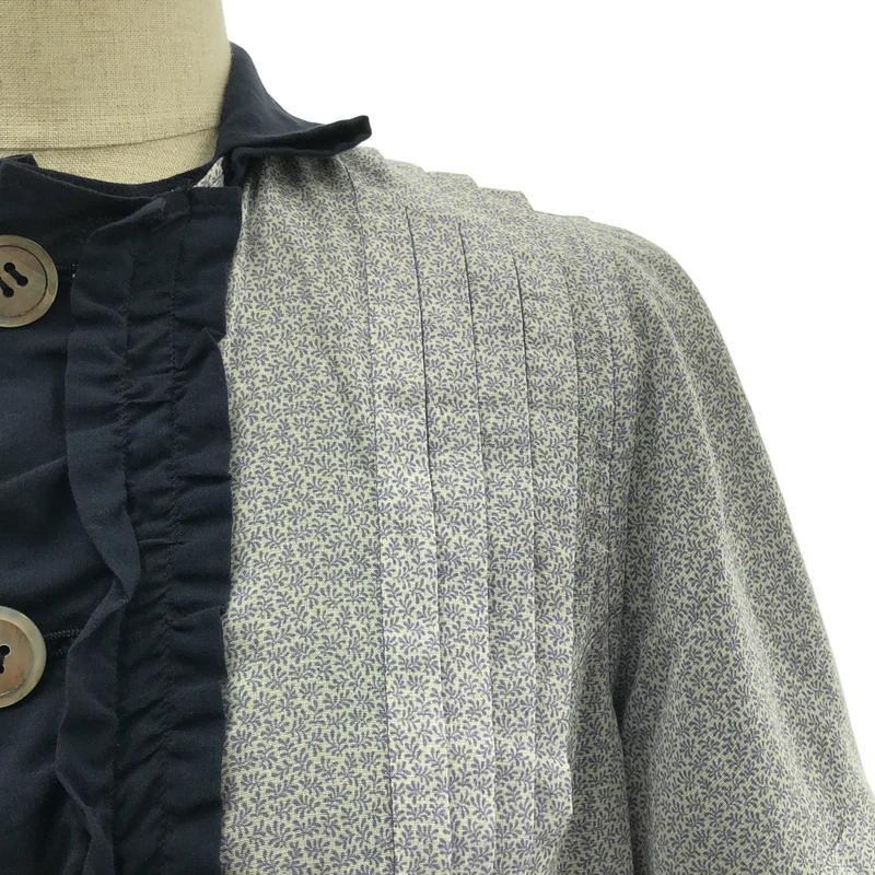 tricot COMME des GARCONS フリル ピンタック ブラウス tricot COMME des GARCONS / トリココムデギャルソン | 2008AW