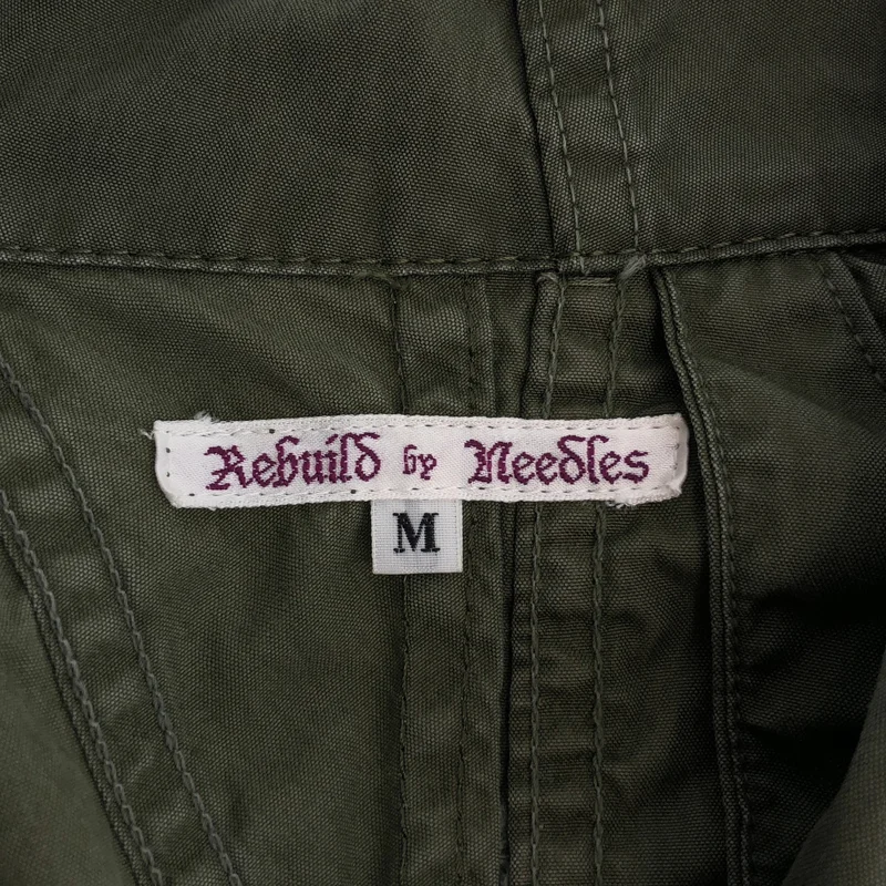 Rebuild by Needles / リビルドバイニードルス | コットン ミリタリー 再構築 ロングコート | M | メンズ
