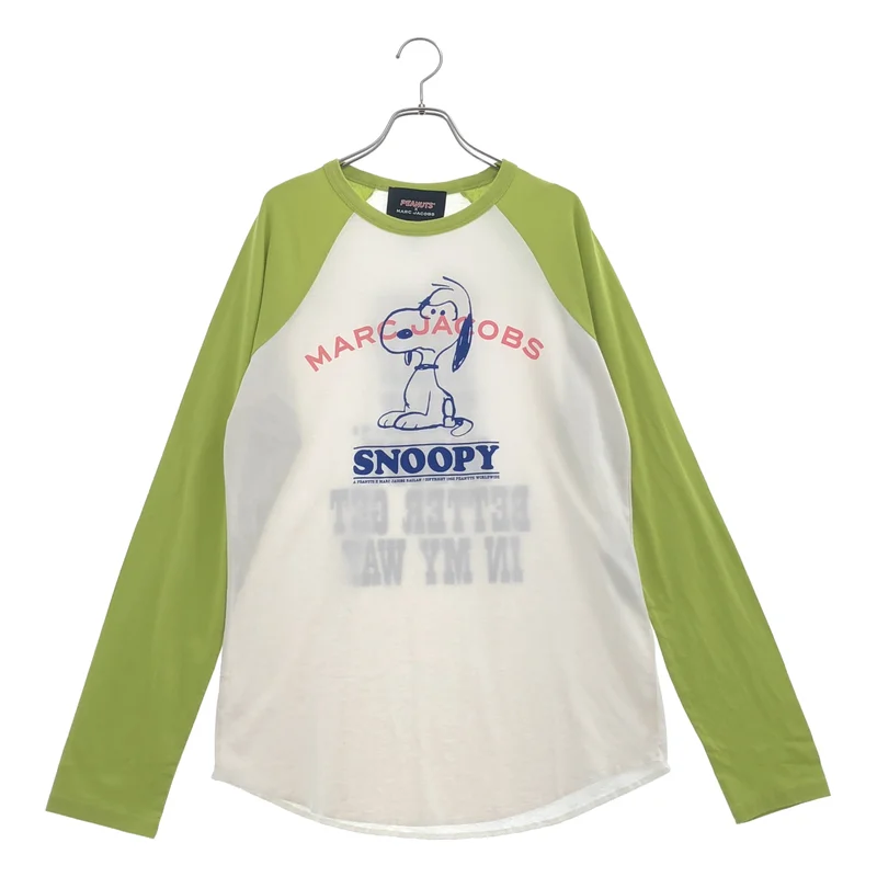 MARC JACOBS / マークジェイコブス | × PEANUTS Tシャツ_長袖 155/80A | XS | レディース