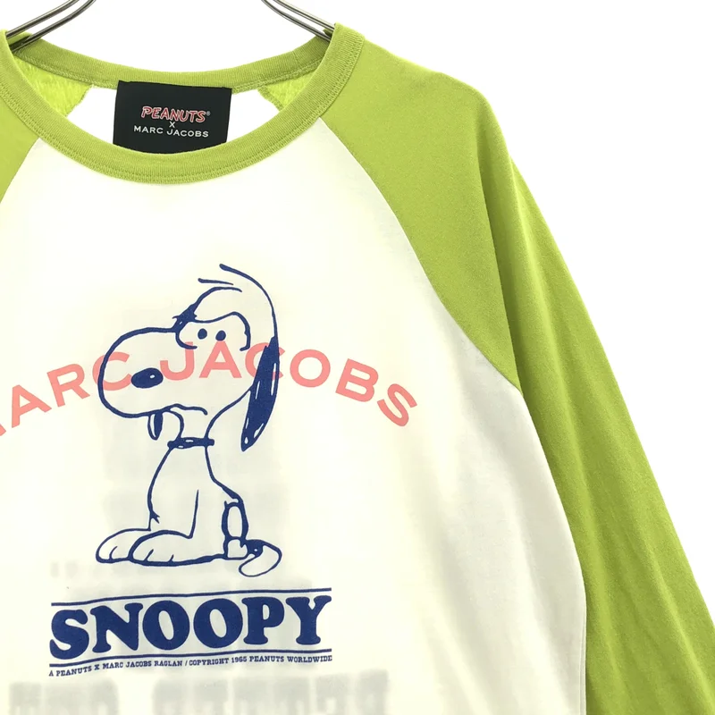MARC JACOBS / マークジェイコブス | × PEANUTS Tシャツ_長袖 155/80A | XS | レディース