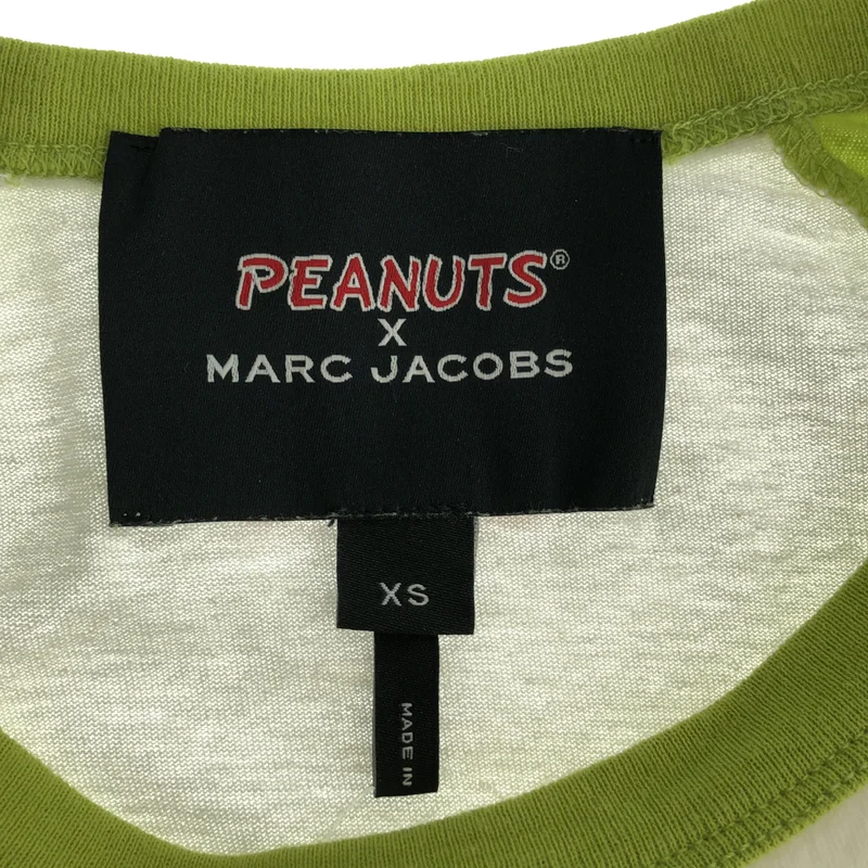 MARC JACOBS / マークジェイコブス | × PEANUTS Tシャツ_長袖 155/80A | XS | レディース