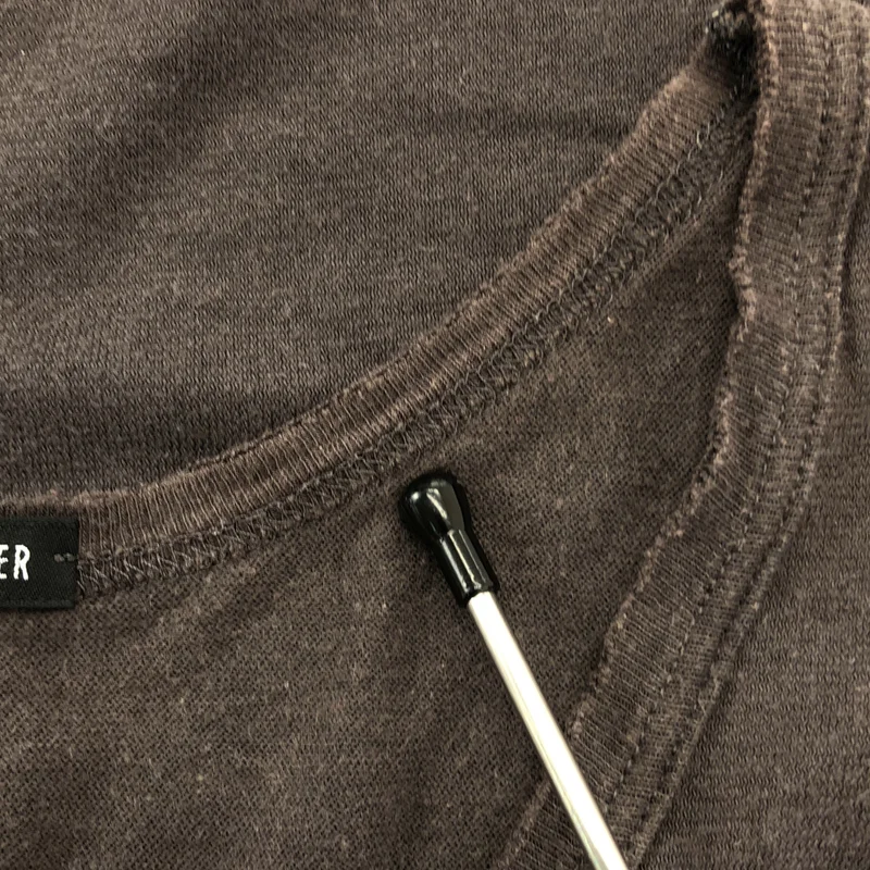 ANN DEMEULEMEESTER / アンドゥムルメステール | コットン ノースリーブ カットソー ワンピース | 38 | レディース