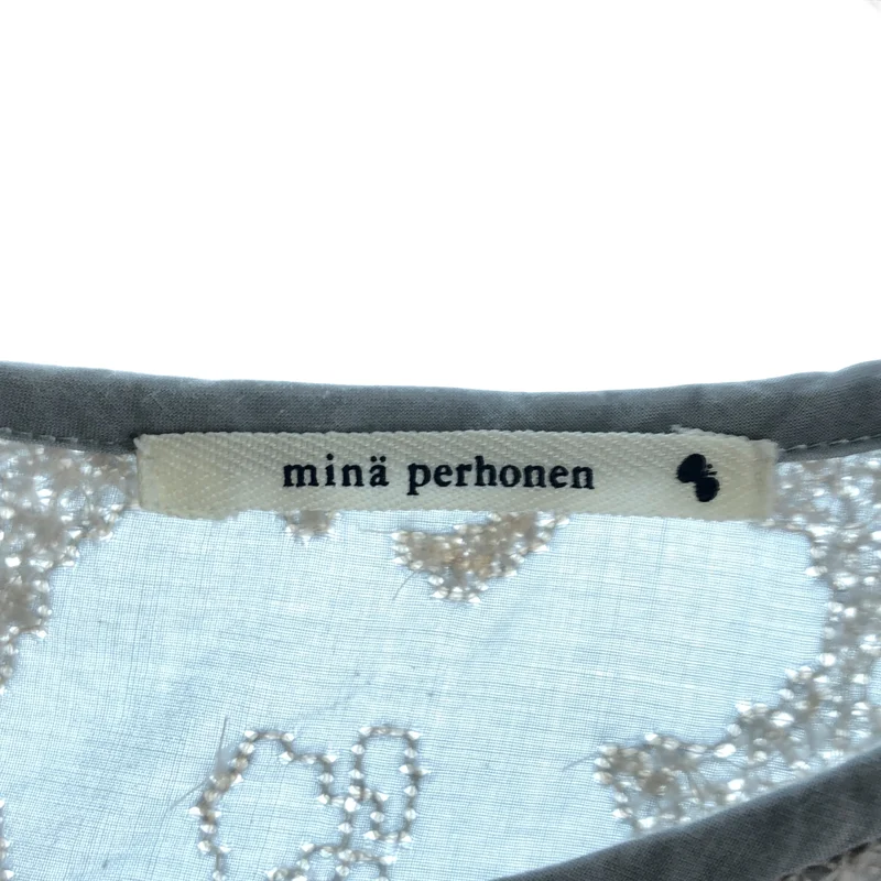 mina perhonen / ミナペルホネン | lyric / エンブロイダリーブラウス | 36 | レディース